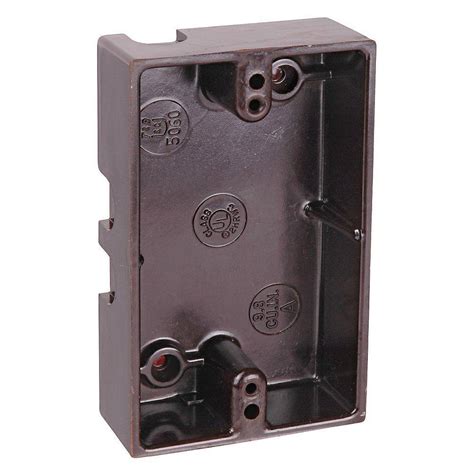 surface mount electrical box in cabinet|shallow surface mount outlet box.